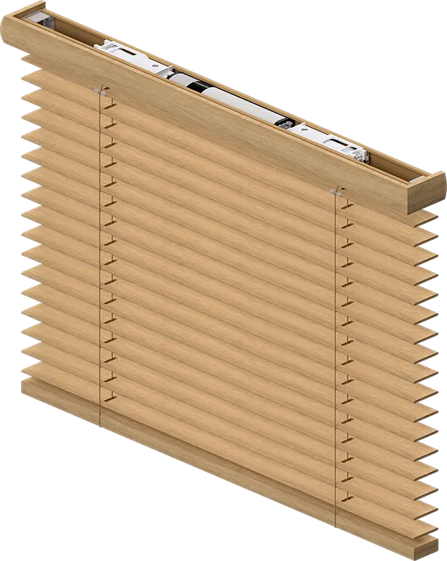 Motorlu Ahşap Jaluzi Perde - Fenster Systems
